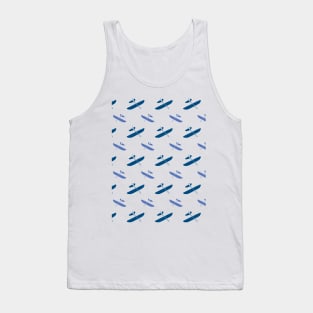 Vintage Paper Plane Tank Top